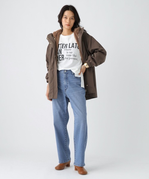 Elura（エルーラ）の「大人ストレートデニム /579974（デニムパンツ・レディース・ライトブルー/ブルー・MEDIUM/SMALL）」の6枚目の写真