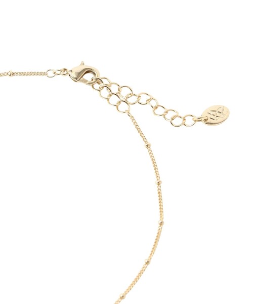 amaca(アマカ)の「タティングレースネックレス(ネックレス・レディース・ベージュ・FREE)」の3枚目の写真