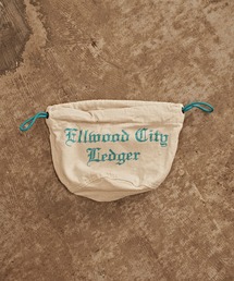 ALL RUNS（オールランズ）の「Canvas Drawstring bag 巾着ポーチ（ポーチ）」