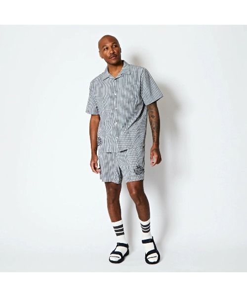 AKTR(アクター)の「AKTR FREEDOM STRIPE SHIRTS(アクター フリーダム ストライプ シャツ)(シャツ/ブラウス・メンズ・ブルー系/グリーン系・MEDIUM/LARGE/X-LARGE/XX-LARGE)」の11枚目の写真