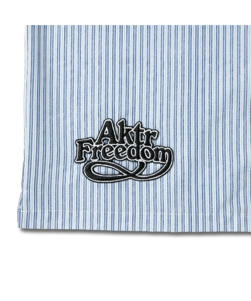 AKTR(アクター)の「AKTR FREEDOM STRIPE SHIRTS(アクター フリーダム ストライプ シャツ)(シャツ/ブラウス・メンズ・ブルー系/グリーン系・MEDIUM/LARGE/X-LARGE/XX-LARGE)」の15枚目の写真