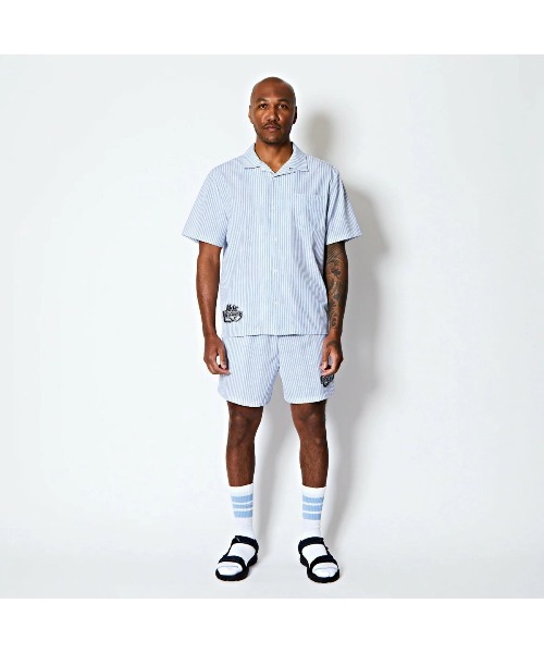 AKTR(アクター)の「AKTR FREEDOM STRIPE SHIRTS(アクター フリーダム ストライプ シャツ)(シャツ/ブラウス・メンズ・ブルー系/グリーン系・MEDIUM/LARGE/X-LARGE/XX-LARGE)」の20枚目の写真