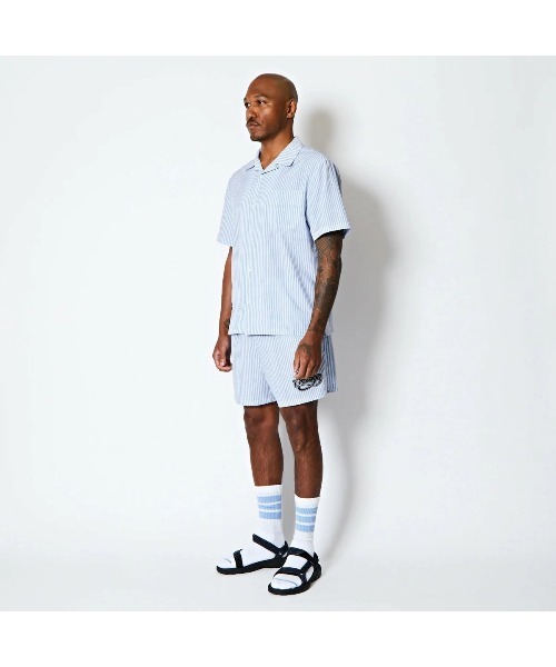 AKTR(アクター)の「AKTR FREEDOM STRIPE SHIRTS(アクター フリーダム ストライプ シャツ)(シャツ/ブラウス・メンズ・ブルー系/グリーン系・MEDIUM/LARGE/X-LARGE/XX-LARGE)」の22枚目の写真