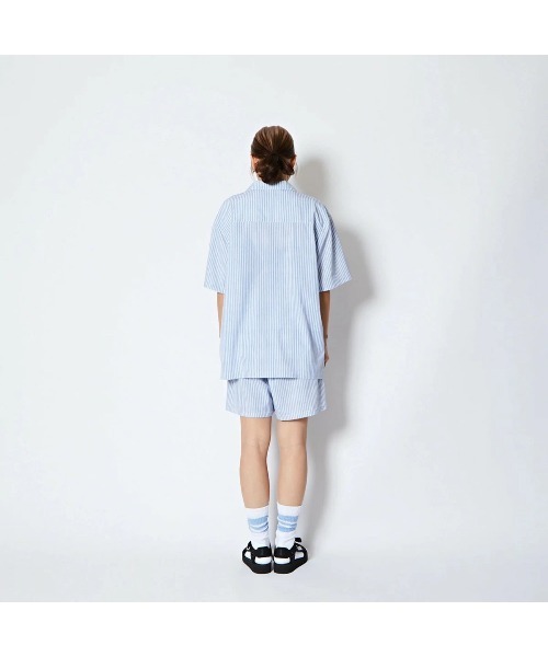 AKTR(アクター)の「AKTR FREEDOM STRIPE SHIRTS(アクター フリーダム ストライプ シャツ)(シャツ/ブラウス・メンズ・ブルー系/グリーン系・MEDIUM/LARGE/X-LARGE/XX-LARGE)」の17枚目の写真