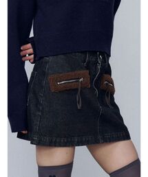 EMODA | ボアポケットミニスカート(スカート)