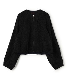 未使用に近い☆ アナイ フラワーエンブロイダリーブルゾン　M フラワーエンブロイダリーブルゾン | ANAYI/アナイ | 三越伊勢丹