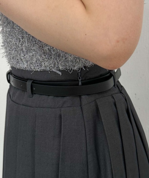 archives（アルシーヴ）の「切替プリーツミニスカート（スカート・レディース・モカ/ベージュ/グレー/ブラック・MEDIUM）」の18枚目の写真