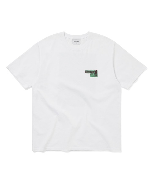 thisisneverthat(ディスイズネバーザット)の「TSNVT Collage Tee(Tシャツ/カットソー・メンズ・ヘザーグレー/ホワイト/ライトブルー・M/S/XL/L)」の1枚目の写真