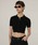 JOSE MOON�i�W���[���[���j�́uCROP POLO KNIT CARDIGAN/�N���b�v�|���j�b�g�J�[�f�B�K���i�J�[�f�B�K��/�{�����j�v�b�u���b�N