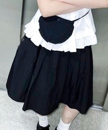 Vini（ヴィニ）の「【２点セット】 ポシェット付き プリーツスカート（スカート）」