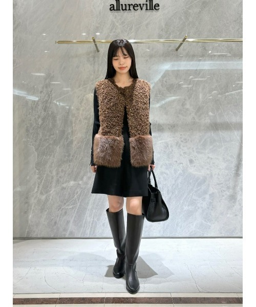 LOULOU WILLOUGHBY（ルルウィルビー）の「【LOULOU WILLOUGHBY】Ｗダブルクロスショートパンツ（その他パンツ・レディース・オフホワイト/ブラック・1/2）」の18枚目の写真