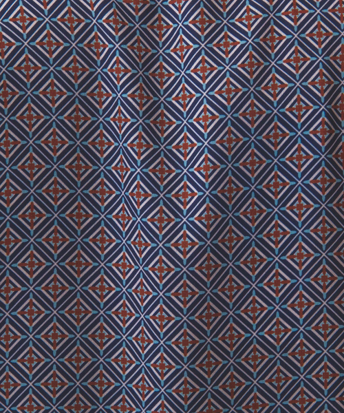 NARACAMICIE（ナラカミーチェ）の「【NARACAMICIE】幾何柄ワンピース（ワンピース・レディース・レッド/ネイビー・XL/M）」の21枚目の写真