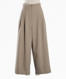axes femme（アクシーズファム）の「フロントジップタックワイドパンツ（その他パンツ）」
