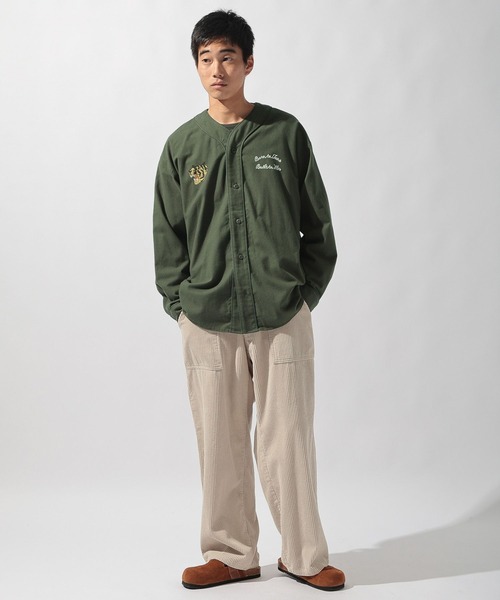 ベトジャンモチーフベースボールシャツ（シャツ/ブラウス