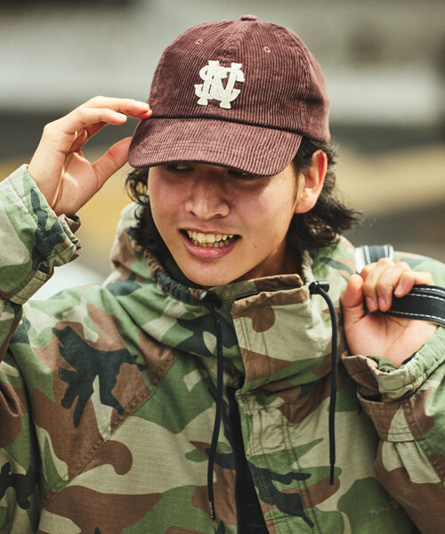 NAUTICA（ノーティカ）の「NAUTICA/ノーティカ ヴォンテージライク コーデュロイ フェルトロゴキャップ（キャップ・メンズ・ブラック/オリーブ/ブラウン・ﾌﾘ-）」の5枚目の写真