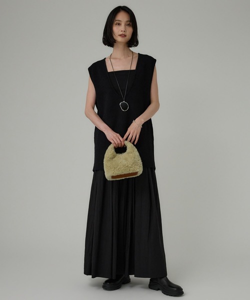 BABYLONE（バビロン）の「【SINBONO】ワンハンドルショルダー（ショルダーバッグ・レディース・ライトベージュ/シルバー・フリー）」の17枚目の写真