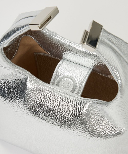 BABYLONE（バビロン）の「【SINBONO】ワンハンドルショルダー（ショルダーバッグ・レディース・ライトベージュ/シルバー・フリー）」の22枚目の写真