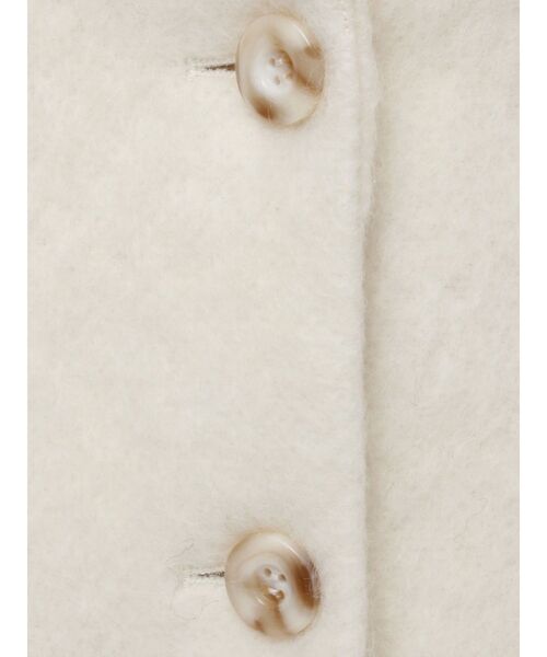 dazzlin（ダズリン）の「【WEB限定カラーあり】ヘアリーミドルジャケット（テーラードジャケット・レディース・アイボリー/ブラウン/ネイビー/チャコールグレー・FREE）」の11枚目の写真