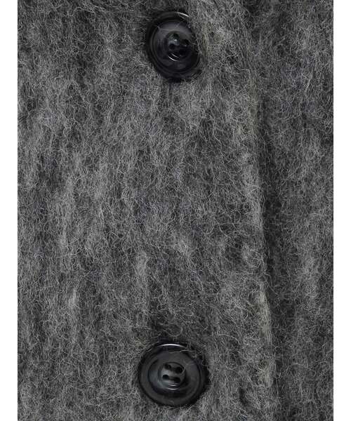 dazzlin（ダズリン）の「【WEB限定カラーあり】ヘアリーミドルジャケット（テーラードジャケット・レディース・アイボリー/ブラウン/ネイビー/チャコールグレー・FREE）」の12枚目の写真