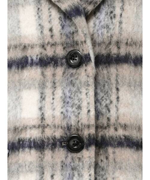 dazzlin（ダズリン）の「【WEB限定カラーあり】ヘアリーミドルジャケット（テーラードジャケット・レディース・アイボリー/ブラウン/ネイビー/チャコールグレー・FREE）」の14枚目の写真