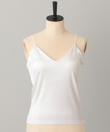 A part by | ストレッチサテンVキャミ(キャミソール)