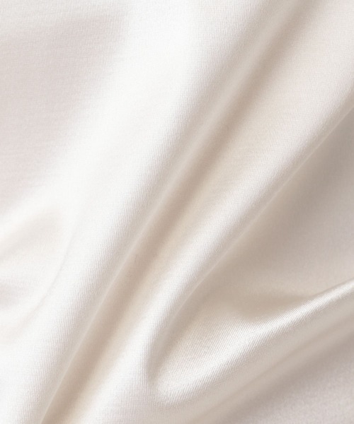 A part by（アパートバイ）の「ストレッチサテンVキャミ（キャミソール・レディース・オフホワイト/ブラック/グレー系その他5・FREE）」の13枚目の写真