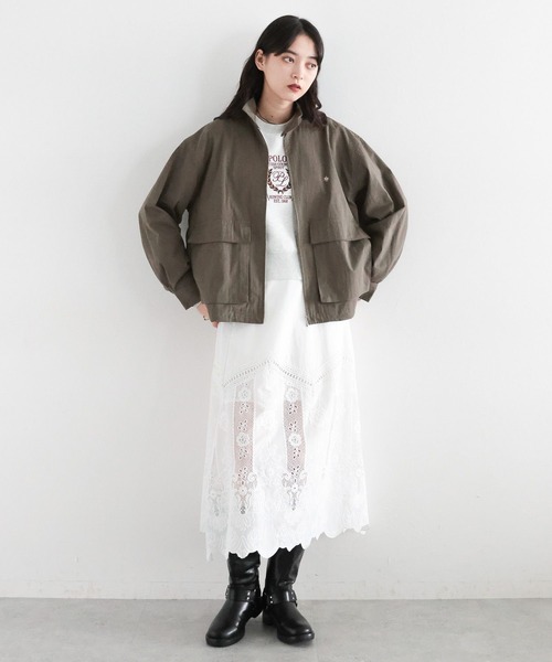 RAGEBLUE（レイジブルー）の「刺繍レース/レイヤードスカート（スカート・レディース・ホワイト・FREE）」の18枚目の写真