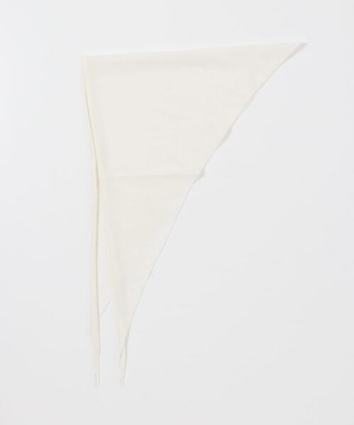 URBAN RESEARCH（アーバンリサーチ）の「ヘアリーストール（ストール/ショール・レディース・ブラウン系その他/チャコールグレー/オフホワイト・FREE）」の7枚目の写真