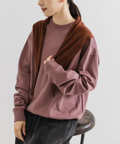 URBAN RESEARCH（アーバンリサーチ）の「ヘアリーストール（ストール/ショール・レディース・ブラウン系その他/チャコールグレー/オフホワイト・FREE）」の10枚目の写真