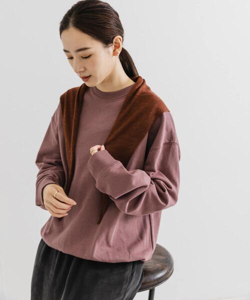 URBAN RESEARCH（アーバンリサーチ）の「ヘアリーストール（ストール/ショール・レディース・ブラウン系その他/チャコールグレー/オフホワイト・FREE）」の11枚目の写真