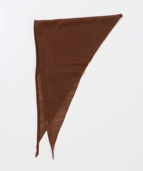 URBAN RESEARCH（アーバンリサーチ）の「ヘアリーストール（ストール/ショール・レディース・ブラウン系その他/チャコールグレー/オフホワイト・FREE）」の13枚目の写真