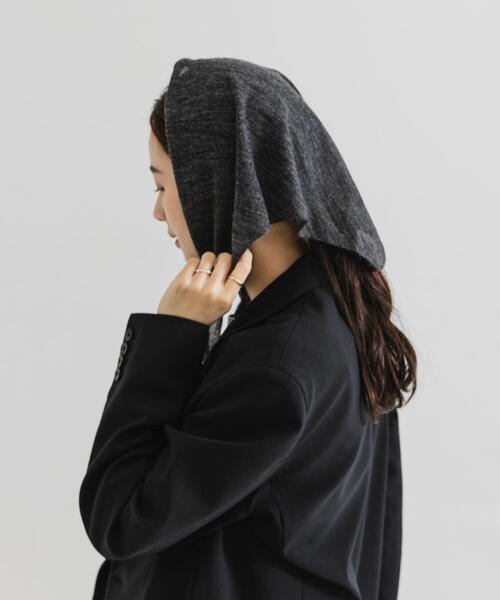 URBAN RESEARCH（アーバンリサーチ）の「ヘアリーストール（ストール/ショール・レディース・ブラウン系その他/チャコールグレー/オフホワイト・FREE）」の20枚目の写真