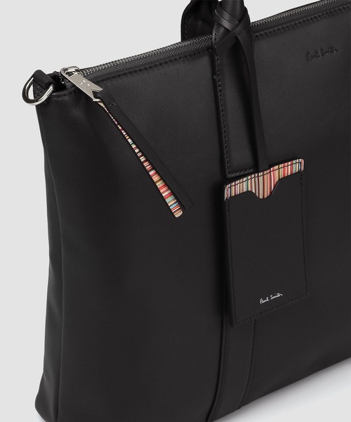 未使用級✨ポールスミス 2way ビジネスバッグ ショルダーバッグ Paul Smith ポールスミス ビジネスバッグ 2wayショルダー グレー