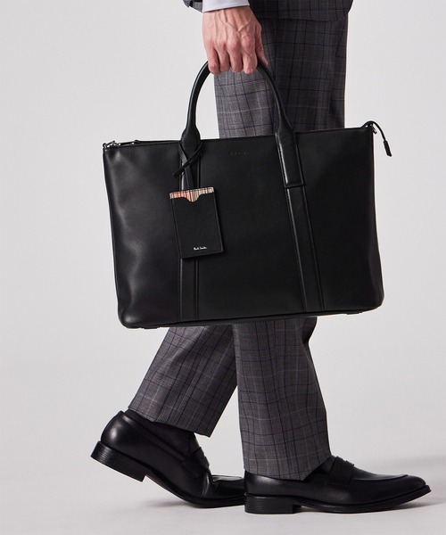 Paul Smith(ポールスミス)の「モダンビジネス 2WAYビジネスバッグ【553433 N141F】(ビジネスバッグ・メンズ・ダークブラウン/ブラック・FREE)」の3枚目の写真