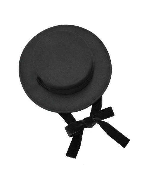 an another angelus（アンアナザーアンジェラス）の「ロングベロアリボンキャノチェ/fint フィント（ハット・レディース・ブラウン/ブラック・FREE）」の12枚目の写真