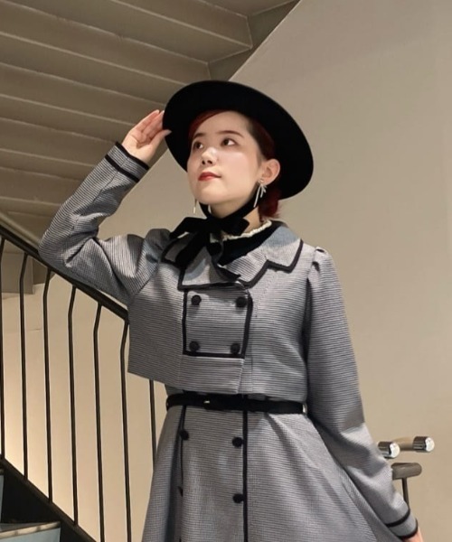 an another angelus（アンアナザーアンジェラス）の「ロングベロアリボンキャノチェ/fint フィント（ハット・レディース・ブラウン/ブラック・FREE）」の18枚目の写真