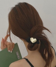 ARCHIVER（アーカイバ）の「【Bz】ハートモチーフヘアゴム/ヘアゴム(RZ)（ヘアゴム）」