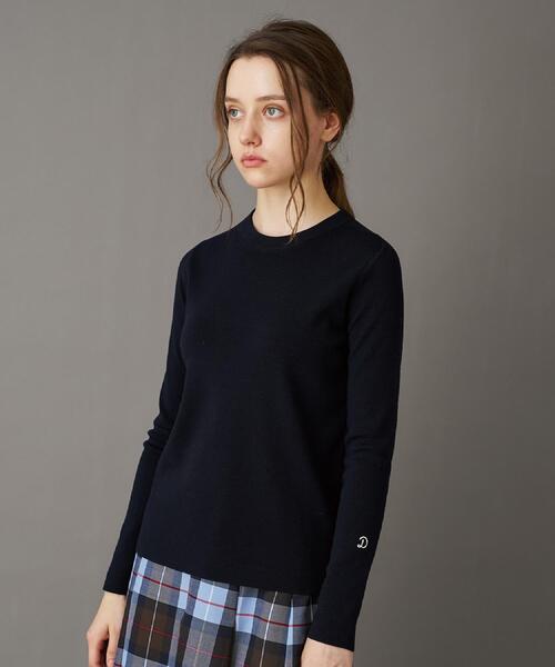DRESSTERIOR(ドレステリア)の「ストレッチフルニードルニット(ニット/セーター・レディース・ネイビー/パープル/オフホワイト・34/38/36)」の15枚目の写真