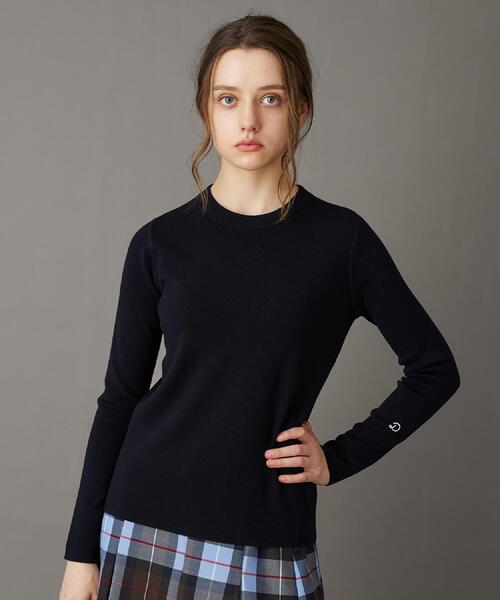 DRESSTERIOR(ドレステリア)の「ストレッチフルニードルニット(ニット/セーター・レディース・ネイビー/パープル/オフホワイト・34/38/36)」の16枚目の写真