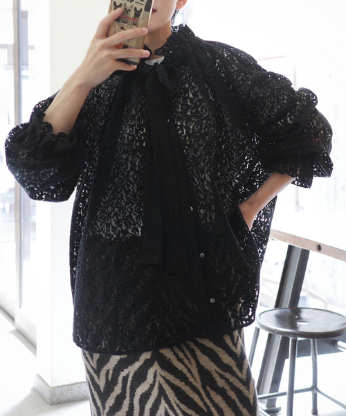セール】【Ginny's】 lace BL（シャツ/ブラウス）｜JOURNAL STANDARD