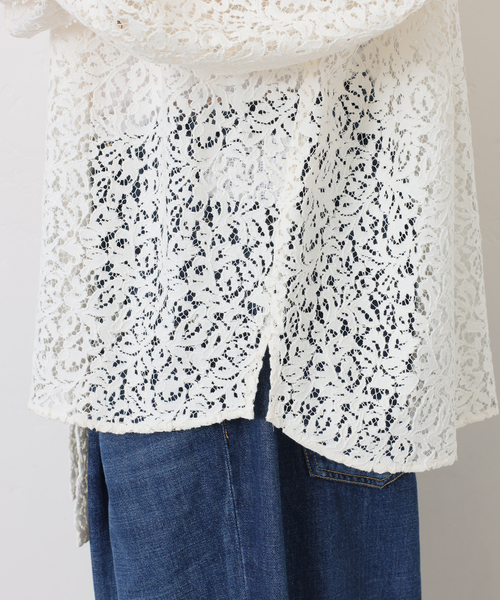 セール】【Ginny's】 lace BL（シャツ/ブラウス）｜JOURNAL STANDARD