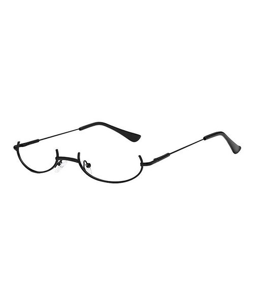 アンダーリムメガネ/レンズ無し/ユニセックス(T3)/（サングラス）｜NO