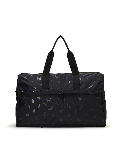 LeSportsac(レスポートサック)の「DELUXE LG WEEKENDER ブラックキャッツ(ボストンバッグ・レディース・ブラック・FREE)」の7枚目の写真
