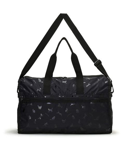 LeSportsac(レスポートサック)の「DELUXE LG WEEKENDER ブラックキャッツ(ボストンバッグ・レディース・ブラック・FREE)」の6枚目の写真