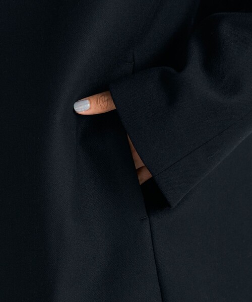 Super120's ライトメルトン ショートコート（ピーコート）｜EDITION