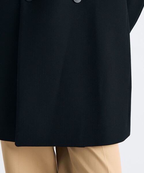 Super120's ライトメルトン ショートコート（ピーコート）｜EDITION