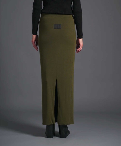 COGTHEBIGSMOKE(コグザビッグスモーク)の「【COGTHEBIGSMOKE/コグザビッグスモーク】MONROE PENCIL SKIRT/ロングタイトスカート(スカート・レディース・ネイビー/ブラック/オリーブ・1)」の8枚目の写真