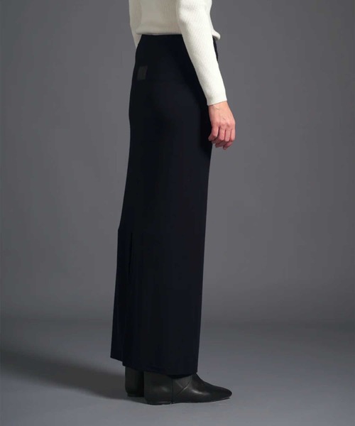 COGTHEBIGSMOKE(コグザビッグスモーク)の「【COGTHEBIGSMOKE/コグザビッグスモーク】MONROE PENCIL SKIRT/ロングタイトスカート(スカート・レディース・ネイビー/ブラック/オリーブ・1)」の6枚目の写真