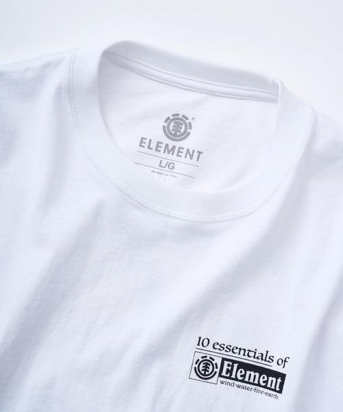 ELEMENT(エレメント)の「ELEMENT メンズ ESSENTIAL LS ロンT 【2025年秋冬モデル】/エレメントバックプリントビックシルエット長袖ロンT(Tシャツ/カットソー・メンズ・ブラック系その他/ブラック/ホワイト・LARGE/MEDIUM/X-LARGE)」の9枚目の写真