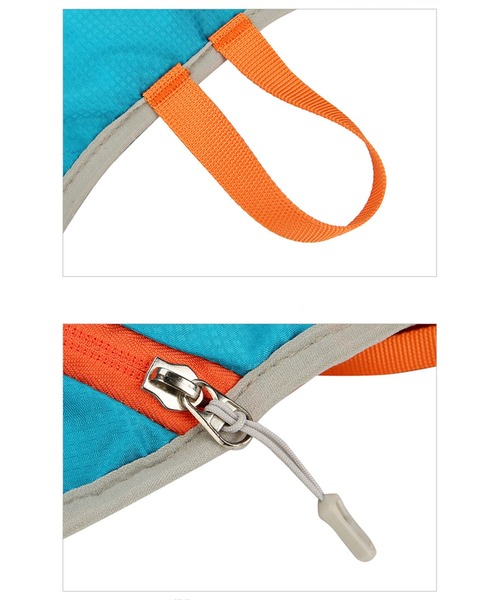 CALIFORNIA OUTFITTERS（カリフォルニア アウトフィッターズ）の「9C13 撥水 ハイドレーション ランニングベスト（スポーツグッズ・メンズ・オレンジ/ブラック/グレー/ターコイズブルー・ONESIZE）」の8枚目の写真